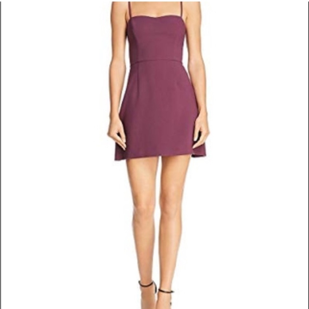 French Connection Sweetheart Fit & Flare Dress